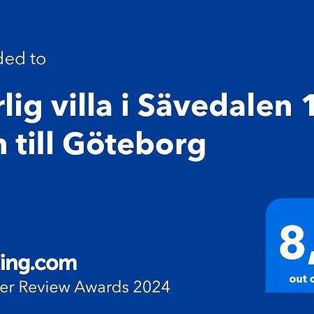 Harlig Villa I Savedalen 10 Min Till Goteborg Екстериор снимка