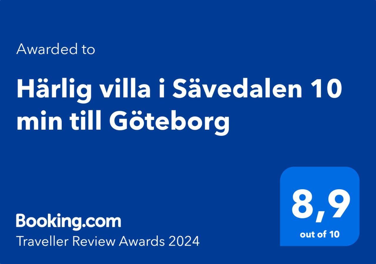 Harlig Villa I Savedalen 10 Min Till Goteborg Екстериор снимка